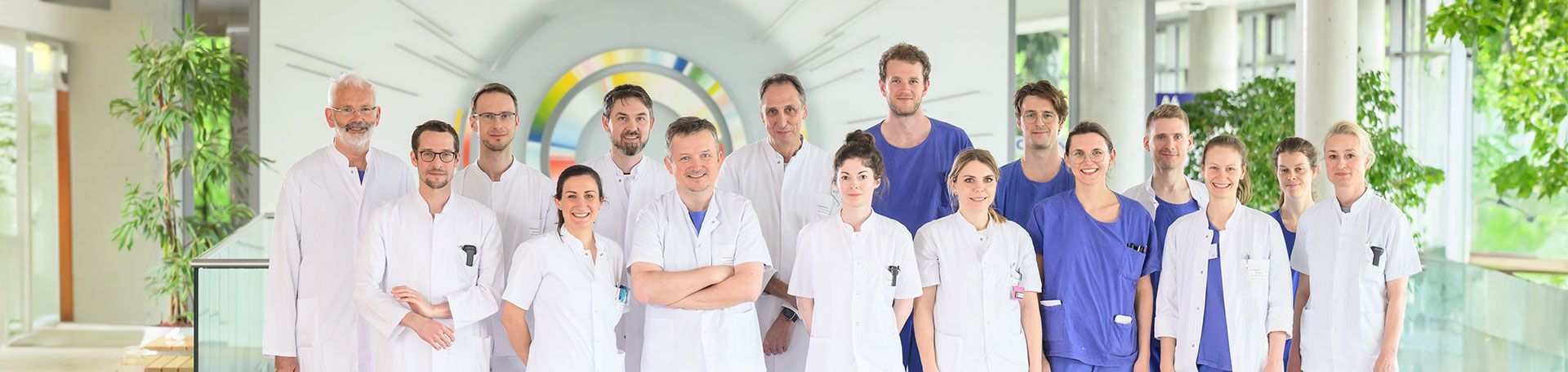 Gruppenbild des Teams der Gastroenterologie