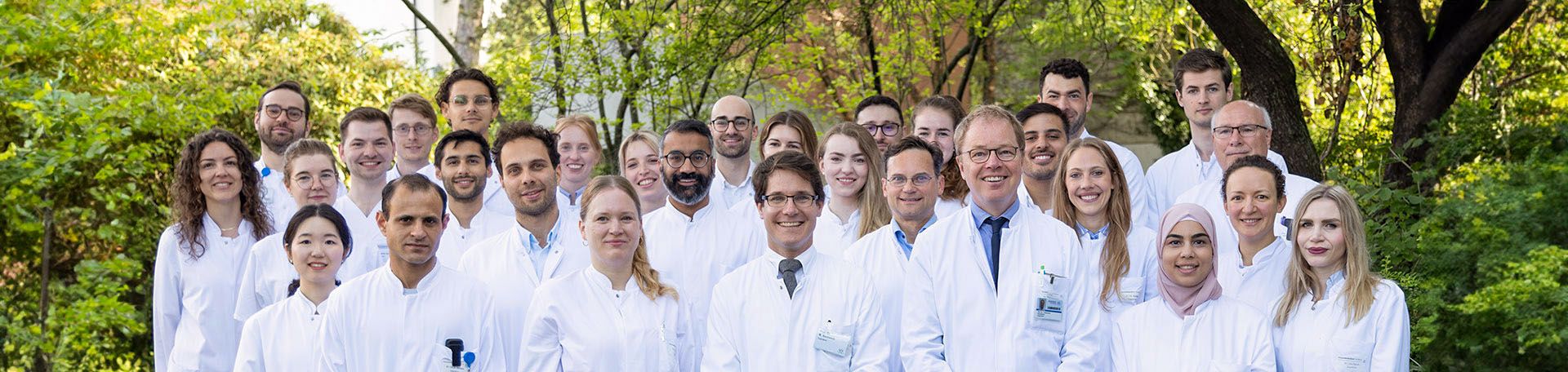 Team der Augenklinik Illustrationsbild Team: Teambild der Augenklinik