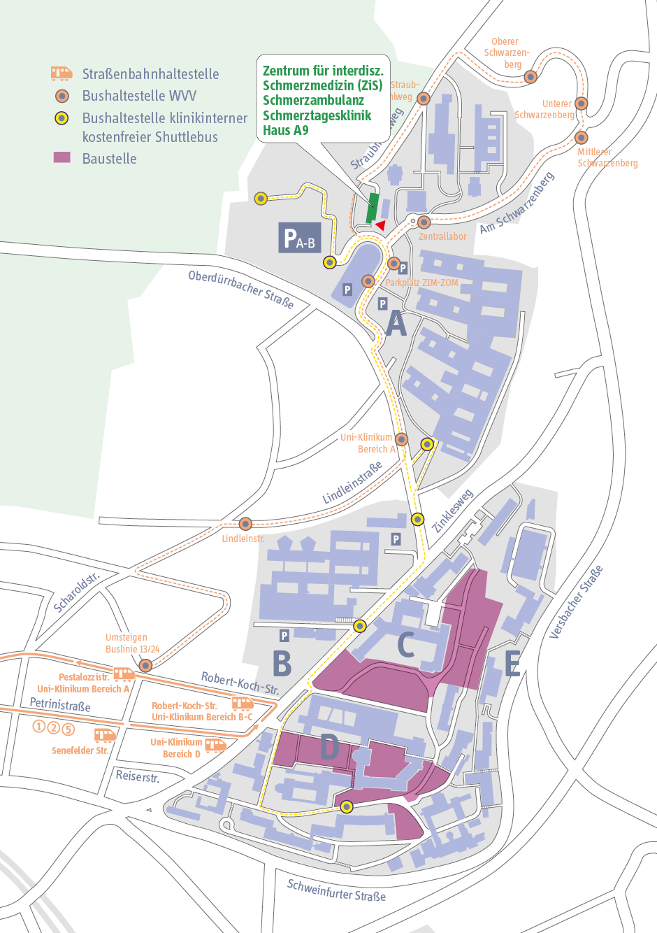 Lageplan ZIS