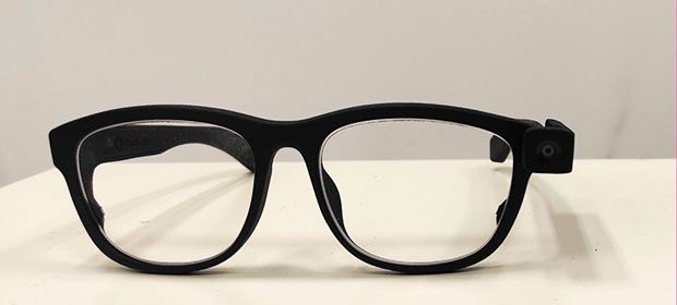 The Pupil Invisible portable eye-tracking glasses (Pupil Labs GmbH, Berlin).