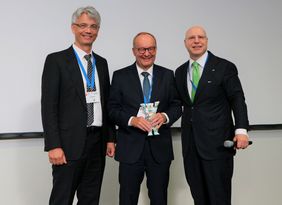 v.l.n.r. Axel Seltsam, Hermann Einsele und Rainer Blasczyk 