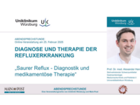 Thumbnail Abendsprechstunde mit Prof. Dr. med. Alexander Hann