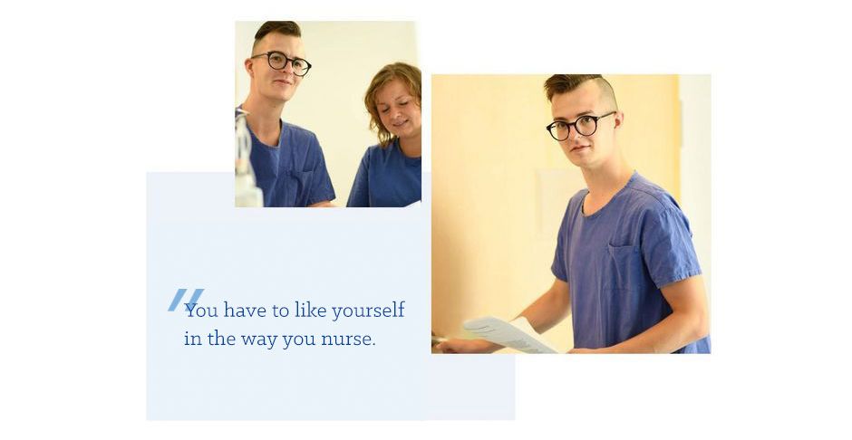 Harry D. Harry D.: You have to like yourself in the way you nurse.