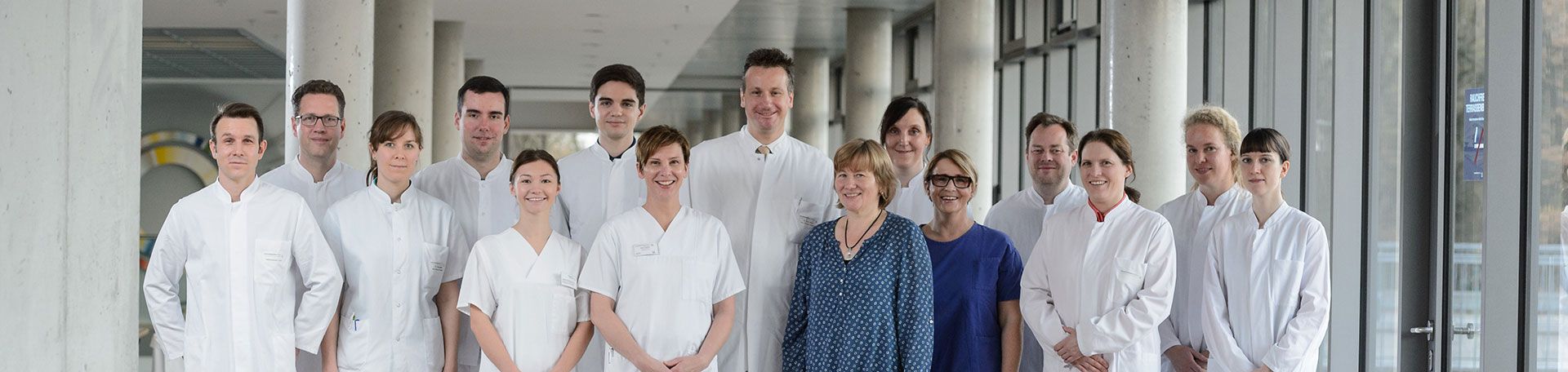Team Gruppenfoto: Das Team der Hepatologie