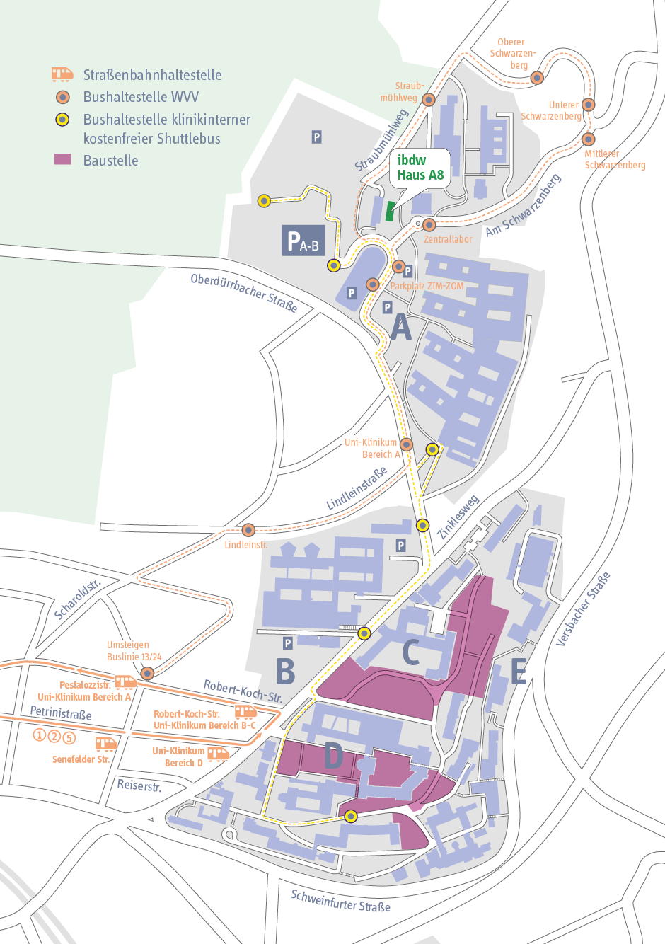 Lageplan ibdw