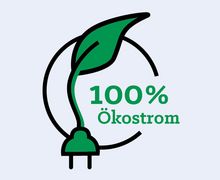 Für mehr Informationen hier klicken Icon Ökostrom