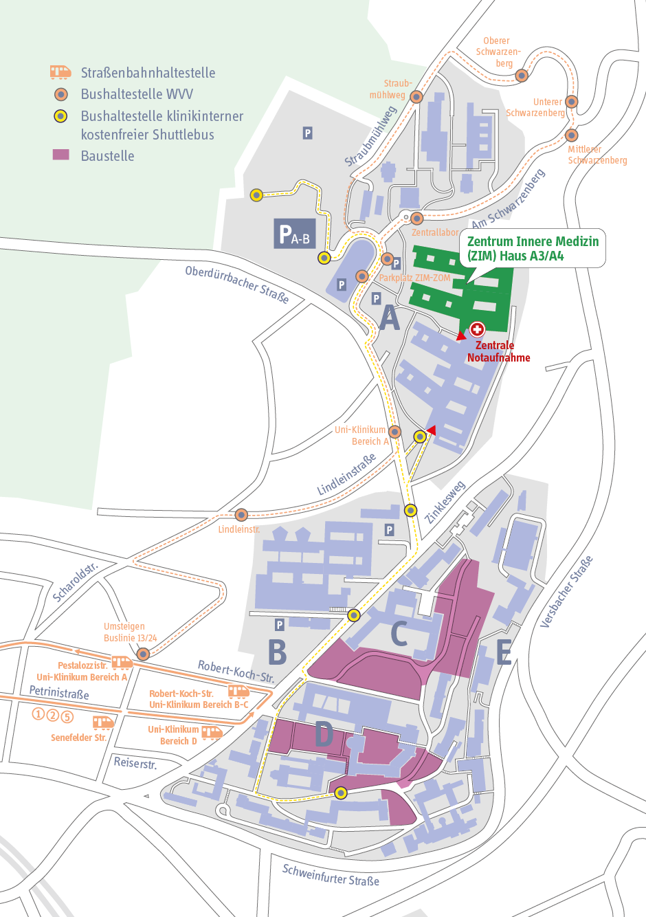 Lageplan ZIM