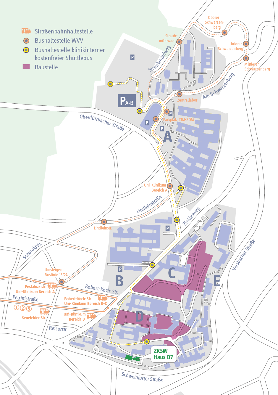 Lageplan ZKSW