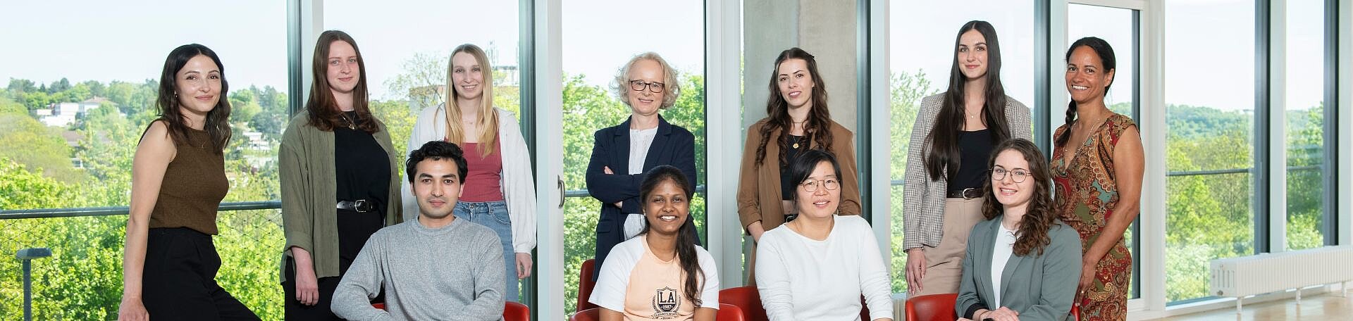 Teamfoto des Department Kardiovaskuläre Genetik