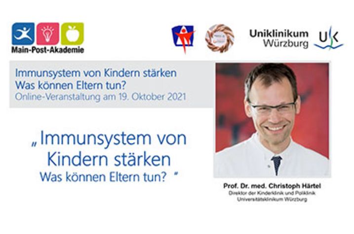 Titel Abendsprechstunde Immunsystem von Kindern: Prof. Härtel