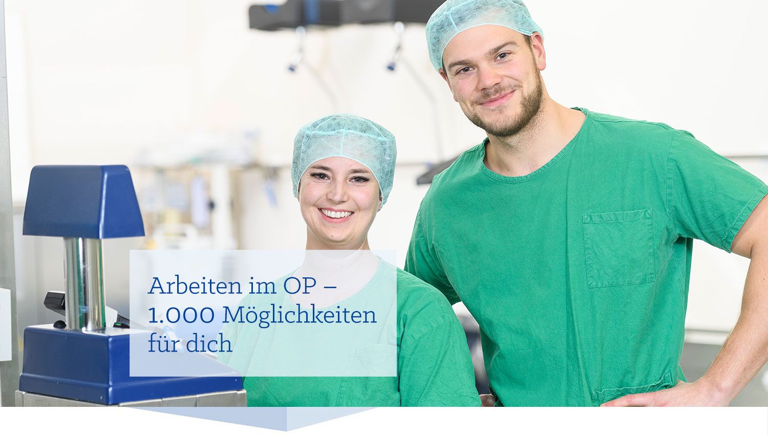 Arbeiten im OP - 1000 Möglichkeiten für dich Illustrationsbild "Arbeiten im OP - 1000 Möglichkeiten für dich"