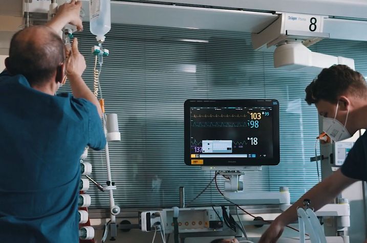 Vorschaubild Film Arbeiten auf der neurochirurgischen Intensivstation