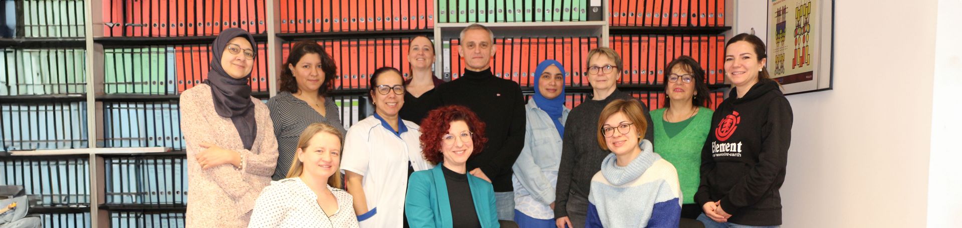 Gruppenbild der Abteilung