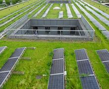 Für mehr Informationen hier klicken Die Photovoltaik-Anlage auf dem Gründach des ZIM
