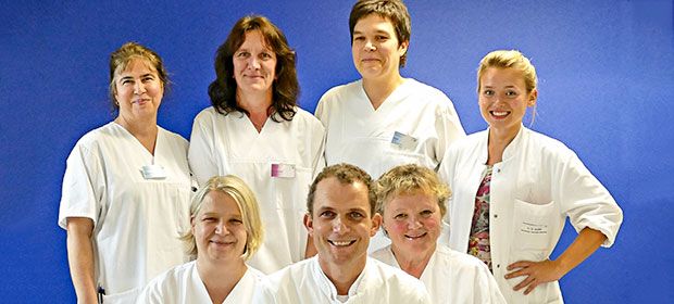 Das Wundexperten-Team der Universitäts-Hautklinik Würzburg Foto vom Wundexperten-Team der Tagesklinik an der Universitäts-Hautklinik Würzburg
