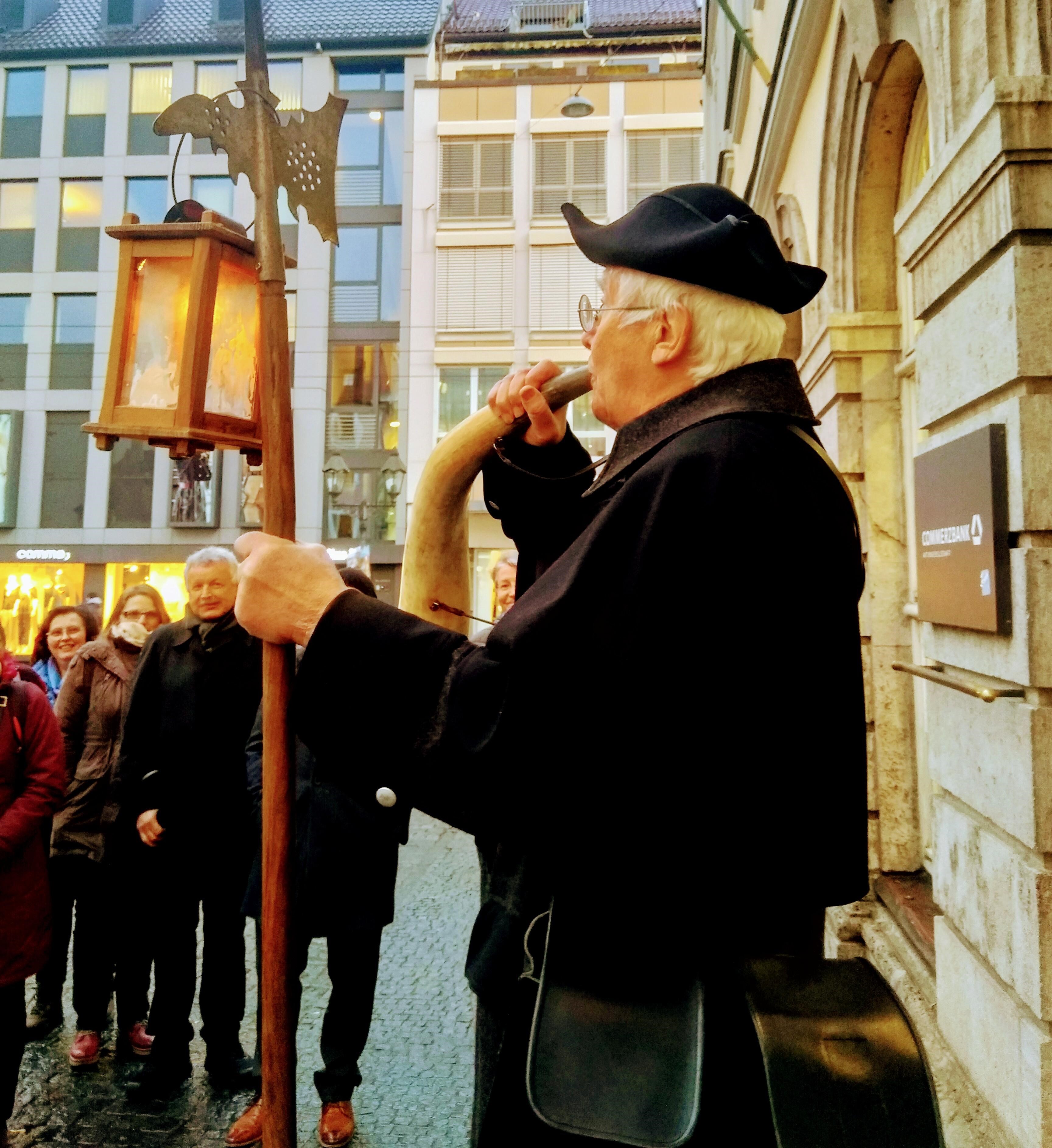 Nachtwächter Herr Stock Nachtwächter Herr Stock